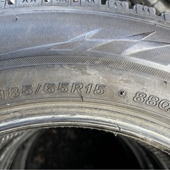 スタッドレスタイヤ4本185/65R15 88Q ブリヂストンBS ブリザックVRX2 倉庫保管 の画像