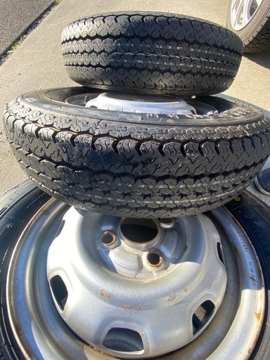145 80R12 LT夏タイヤ4本セット