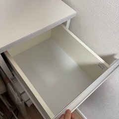 美品　　ランドリー収納棚　大川家具の画像
