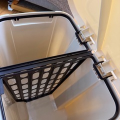 分別ペダルペール 40L 日本製 20L×2 フタ別開閉 の画像