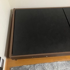 引取限定 シングルベッドフレームのみ 木製 ASLEEPの画像