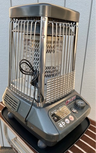 ■ダイニチ 業務用石油ストーブ② 26～35畳 大火力■ブルーヒーター KDM-105F 2013年製■業務用ストーブ プラチナグレー