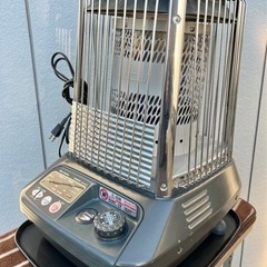 ■ダイニチ 業務用石油ストーブ② 26～35畳 大火力■ブルーヒーター KDM-105F 2013年製■業務用ストーブ プラチナグレーの画像