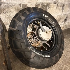 tw200 ホイールセット　ロンスイ付き
　の画像