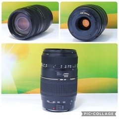 新品級✨TAMRON 70-300mm f4-5.6 Di A17 Canon用 超望遠 高倍率ズームレンズの画像
