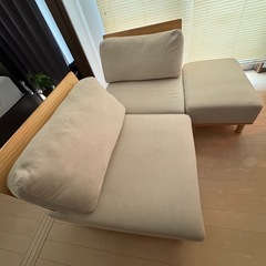 kagu350 Ricordo ローソファ 3点セット（2人掛け×2＋オットマン）の画像