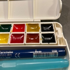 呉竹 透明水彩セットの画像