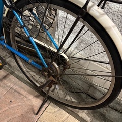 FROMAGE アサヒサイクル シティサイクル ブルー 26インチの画像