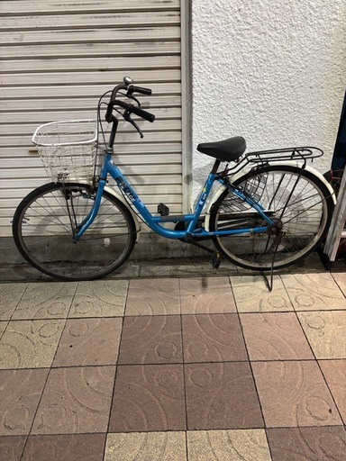 FROMAGE アサヒサイクル シティサイクル ブルー 26インチ