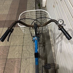 FROMAGE アサヒサイクル シティサイクル ブルー 26インチの画像