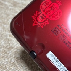 newニンテンドー3dsll本体 モンスターハンタークロス　レッドの画像