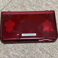 newニンテンドー3dsll本体 モンスターハンタークロス　レッドの画像