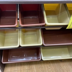 ☆ドリーム荒牧店☆ジモティー割引有☆【クリーニング済み】おもちゃ収納ラック/現状販売の画像