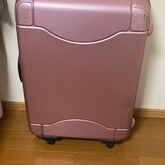 【引取限定】サムソナイト キャリーケース ハードケース 4輪 2本鍵付 大容量 り旅行の画像