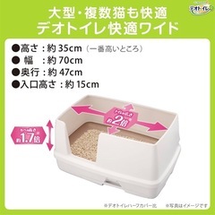 猫用システムトイレの画像