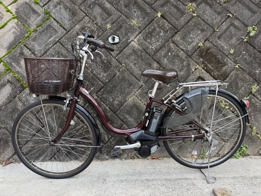 ヤマハ26インチ ブラウン バッテリー 12.3Ah 電動自転車