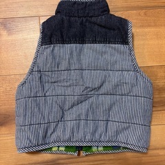 リバーシブルベスト80サイズの画像