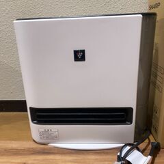 シャープ プラズマクラスター加湿セラミックファンヒーター HX-SK12-W [プレミアムホワイト]の画像