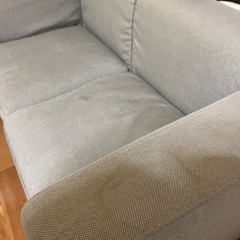 無印　ソファ　グレーの画像