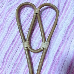 昭和レトロ　籐　布団たたき　ふとんたたき　ヴィンテージ　当時物の画像