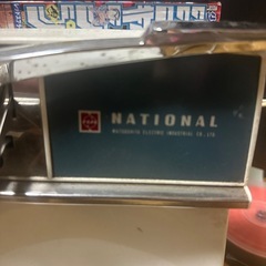 ナショナル 電気カンキリ 「MK-10」 電動缶切り、缶オープナー 元箱付き 昭和レトロ Nationalの画像