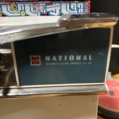 ナショナル 電気カンキリ 「MK-10」 電動缶切り、缶オープナー 元箱付き 昭和レトロ Nationalの画像