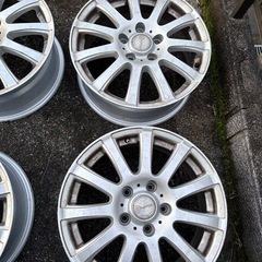 受け渡し決まりました！ティラードα   6.5J-16  インチ 4本アルミの画像