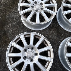 受け渡し決まりました！ティラードα   6.5J-16  インチ 4本アルミの画像