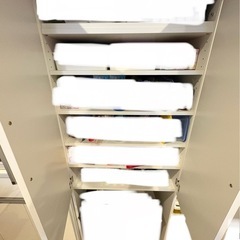 ゴミ箱上収納の画像