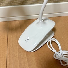 【美品】ニトリ コードレス２WAY LEDクリップライト 電気  卓上　ライトの画像