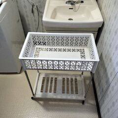 ランドリーバスケット　洗濯物入れ　1月4日家具無料お渡し会の画像
