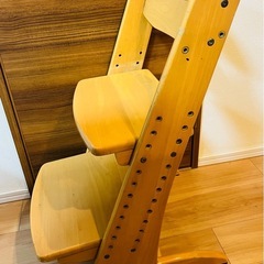 中古　大和屋　子供用ハイチェア　の画像