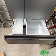 Panasonic 冷蔵庫 NR-F604WPX-H 2018年製の画像