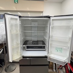 Panasonic 冷蔵庫 NR-F604WPX-H 2018年製の画像