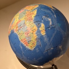 地球儀の画像