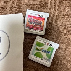 ②任天堂３ＤＳポケットモンスターオメガルビー&３ＤＳヨッシーアイランド　ゲームソフトの画像