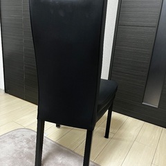 お譲り先決まりました　1人用チェア　ブラックの画像