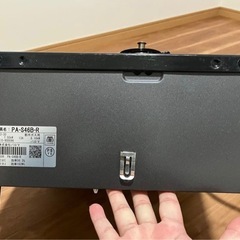 Paloma 2バーナーガスコンロ 黒　PA-S46B-Rの画像