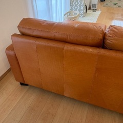 イタリア製オイルレザーGullam グラムソファ DOUBLEDAY ダブルデイの画像