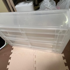 MUJI 無印良品 衣装ケース 引出式の画像