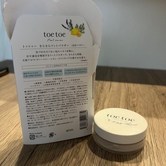 toetoe さらさらフットパウダーの画像
