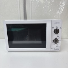 I768 🌈 IRIS OHYAMA 電子レンジ（700Ｗ） ⭐ 動作確認済 ⭐ クリーニング済の画像