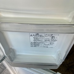 【ジャングル深井店】★冷蔵庫　ニトリ NTR-106 2019 ホワイト 家電 堺市　深井　【FU3168】の画像