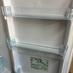 【ジャングル深井店】★冷蔵庫 アイリスオーヤマ IRSE-16A-CW 2021 ホワイト 家電 堺市 深井 【FU3170】の画像