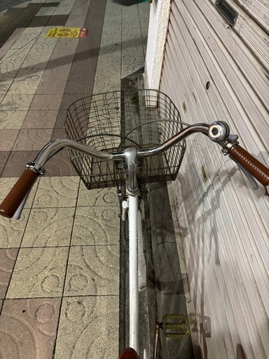 SOUTHERNPORT コーナン シティサイクル 自転車 ホワイト かご付き