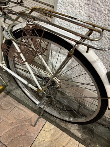 SOUTHERNPORT コーナン シティサイクル 自転車 ホワイト かご付き
