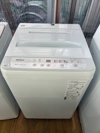 ジャングル深井店】☆洗濯機 パナソニック NA-F60B13 2020 家電 堺市 