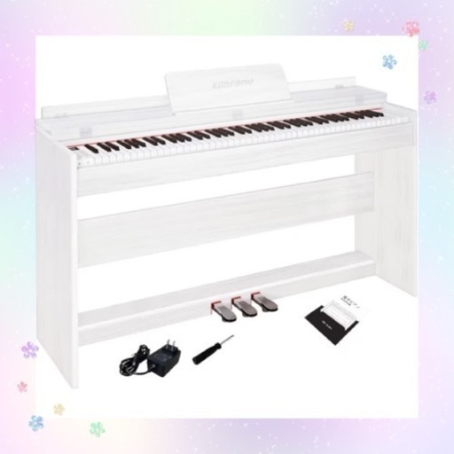 新品⭐️電子ピアノ 88鍵盤 ハンマーアクション鍵盤 木製 ピアノ