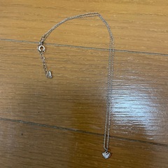 ハートのネックレスの画像