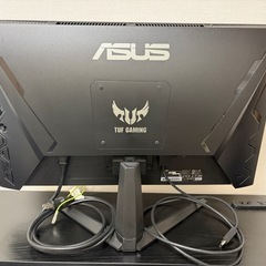 ASUS ゲーミングモニター 165Hz 23.8インチ モニター IPS フルHD 1ms HDMI(x2) DisplayPort スピーカー TUF Gaming VG249Q1A-Jの画像